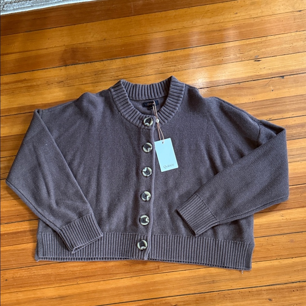 Quince Brand New Crop  Button-Up Women's Cardigan